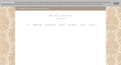 Desktop Screenshot of miasposa-centrallondon.co.uk